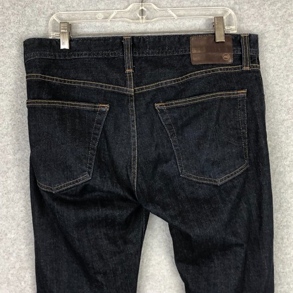 AG Jeans Adriano Goldschmied Mens 33 x 29 Dark B-Type 1 Slim Fit Stretch - Picture 8 of 16